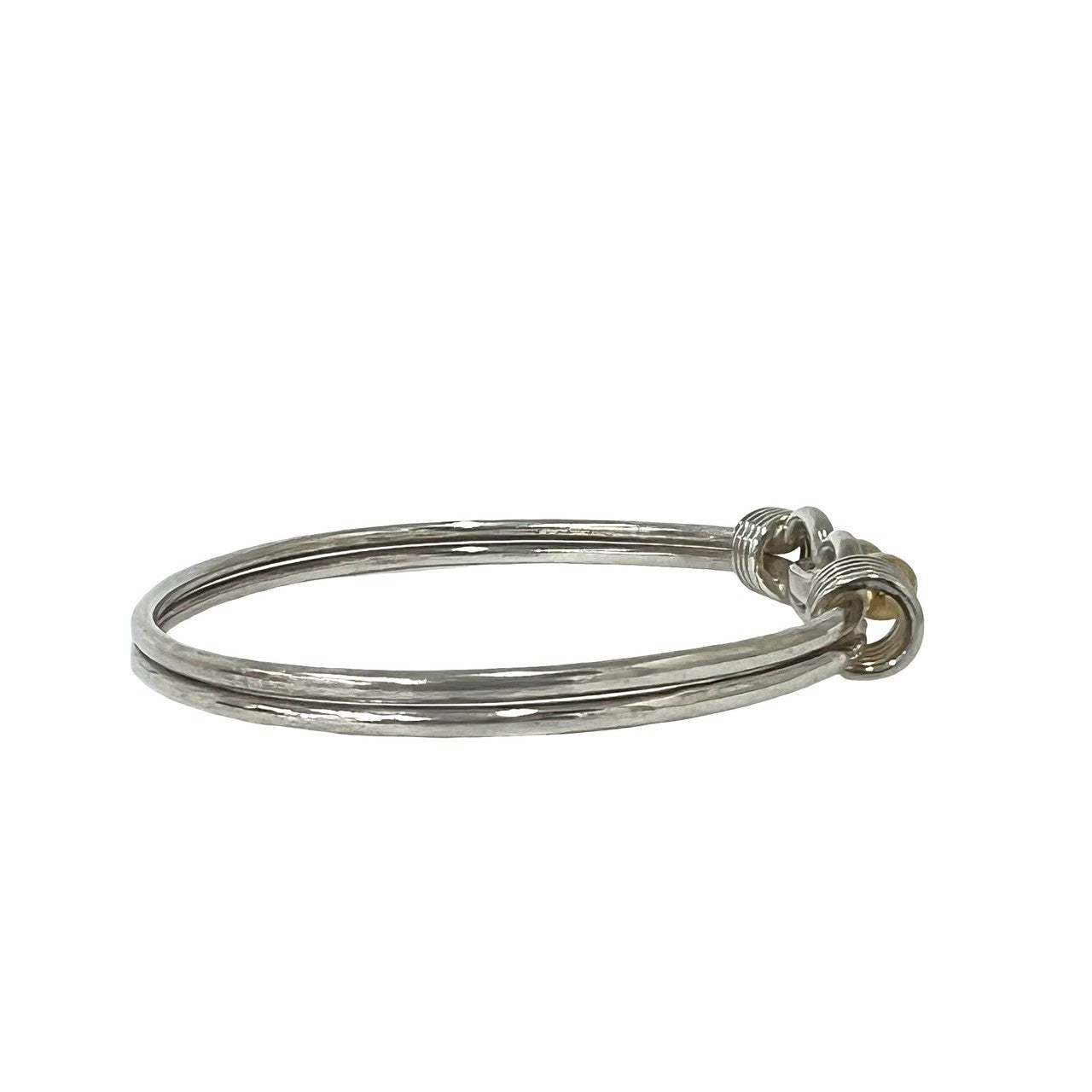 TIFFANY&Co. ティファニー (Vintage) ダブル フック バングル 925 K18 750YG 5