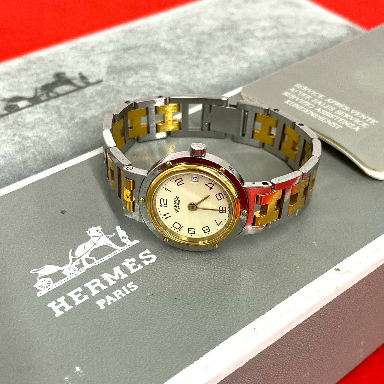 HERMES エルメス (Vintage) クリッパー 腕時計