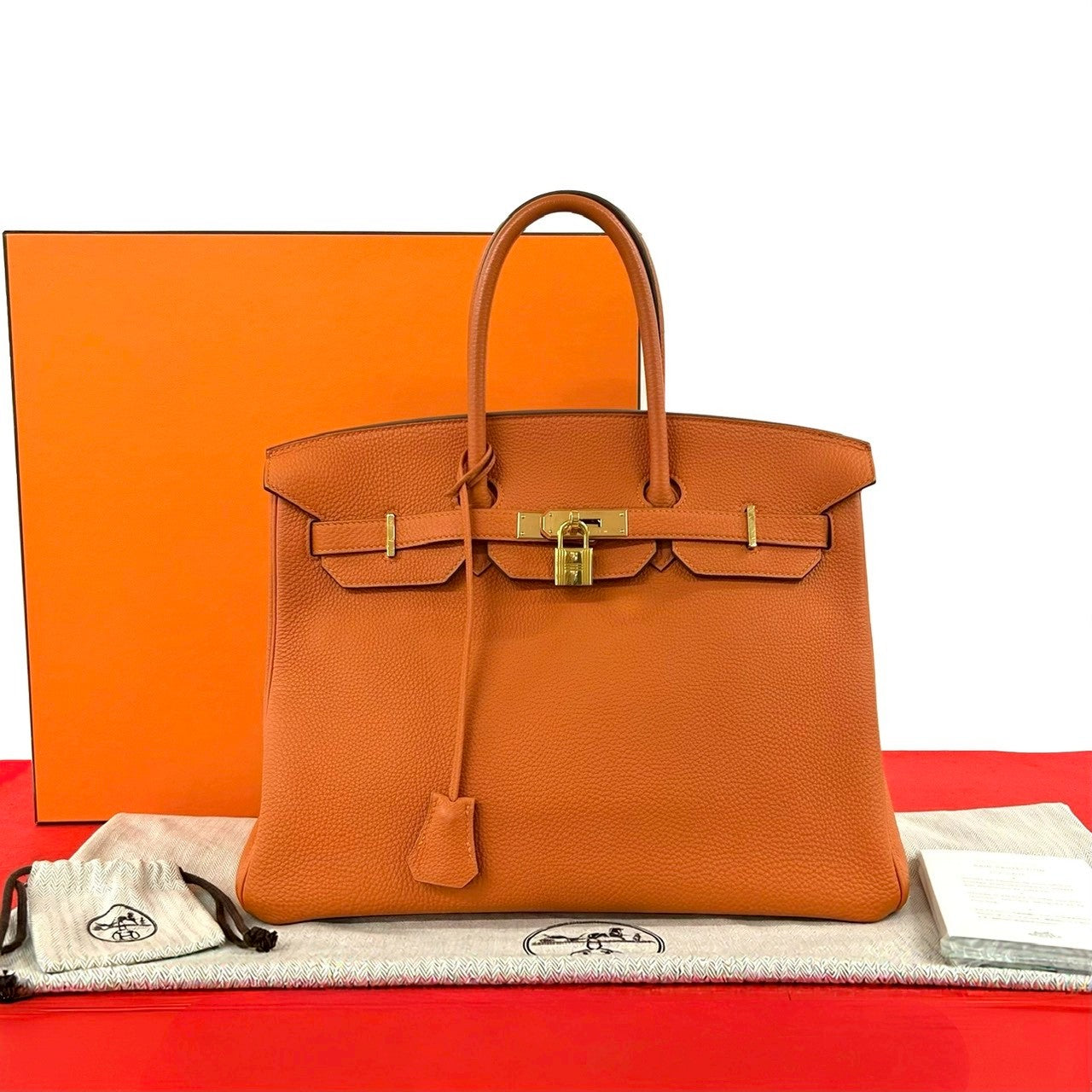 HERMES エルメス バーキン 35 ハンドバッグ