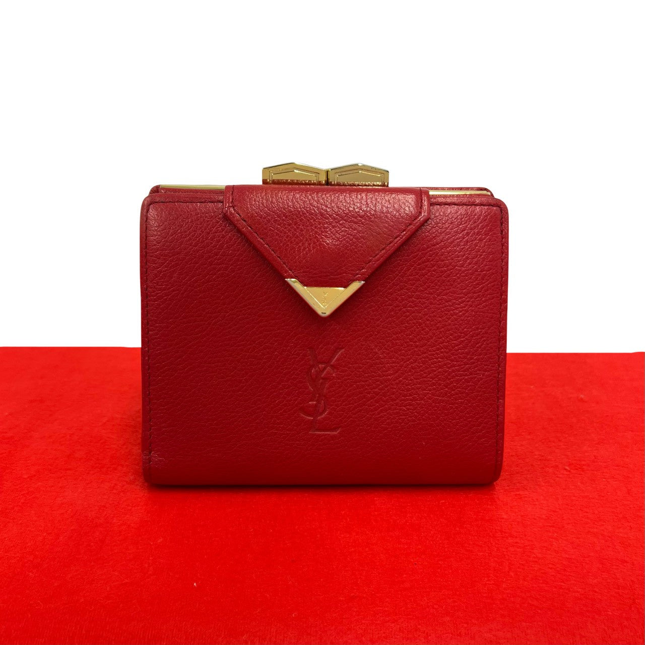 YVES SAINT LAURENT イヴ・サンローラン (Vintage) 二つ折り財布