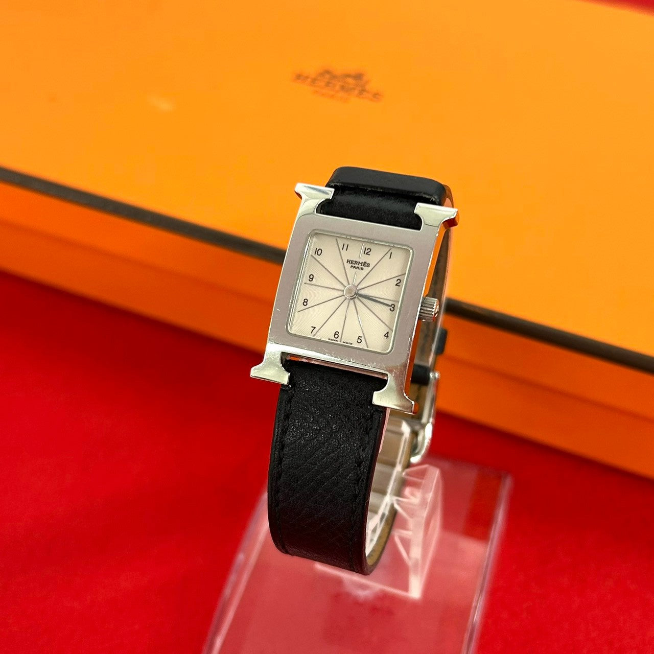 HERMES エルメス Hウォッチ 腕時計