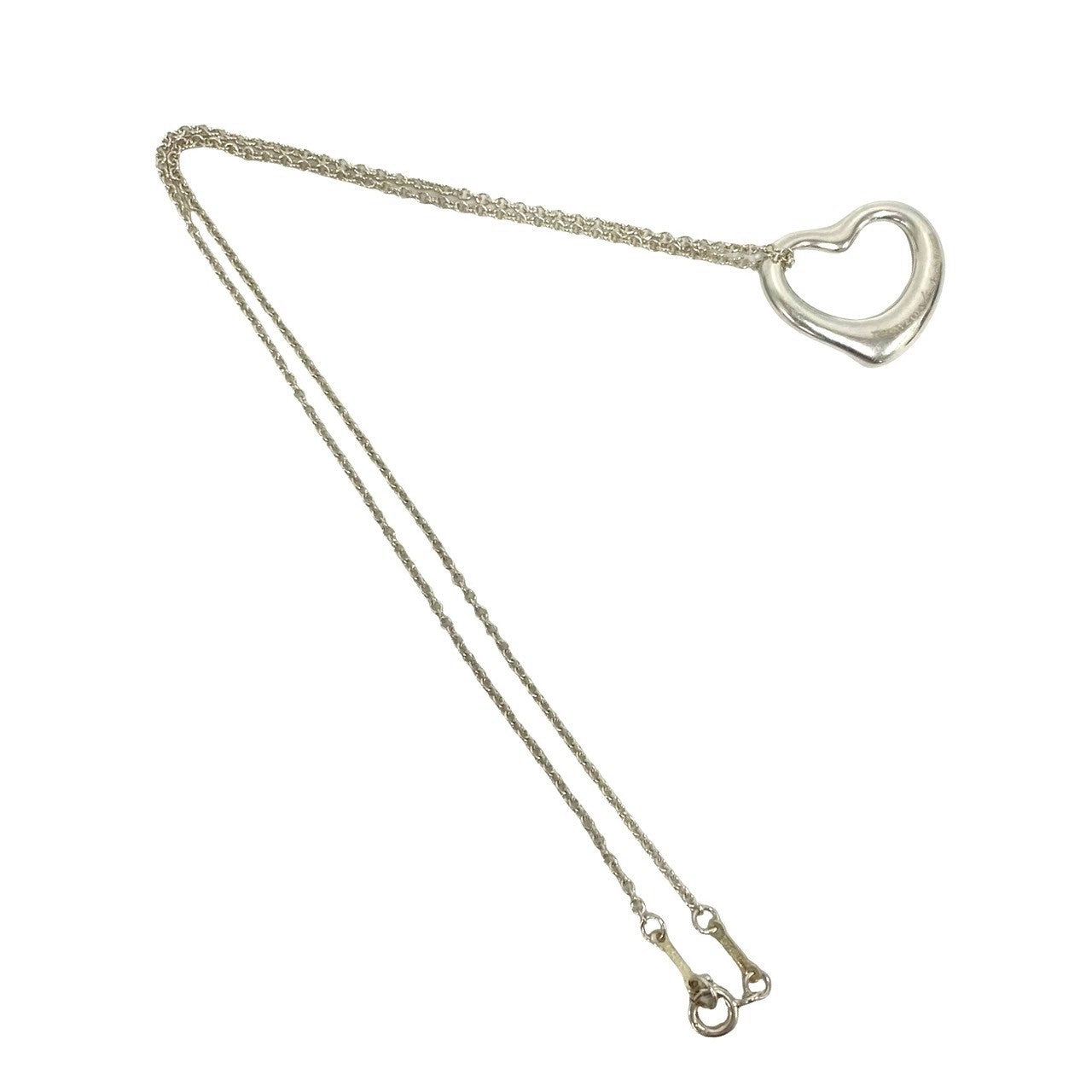 TIFFANY&Co. ティファニー オープンハート ネックレス 5