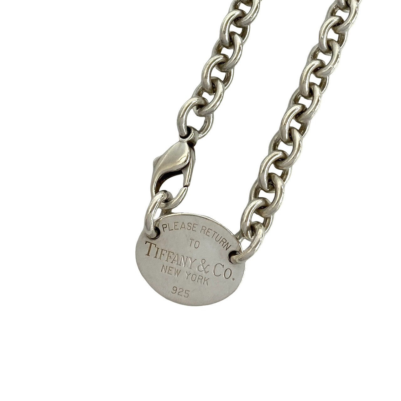 TIFFANY&Co. ティファニー (Vintage) リターントゥ オーバル ネックレス 4