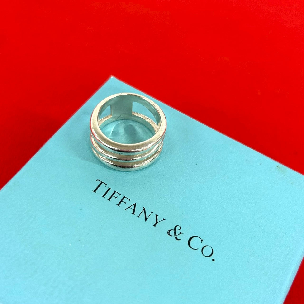TIFFANY&Co. ティファニー ダイアゴナル リング 指輪