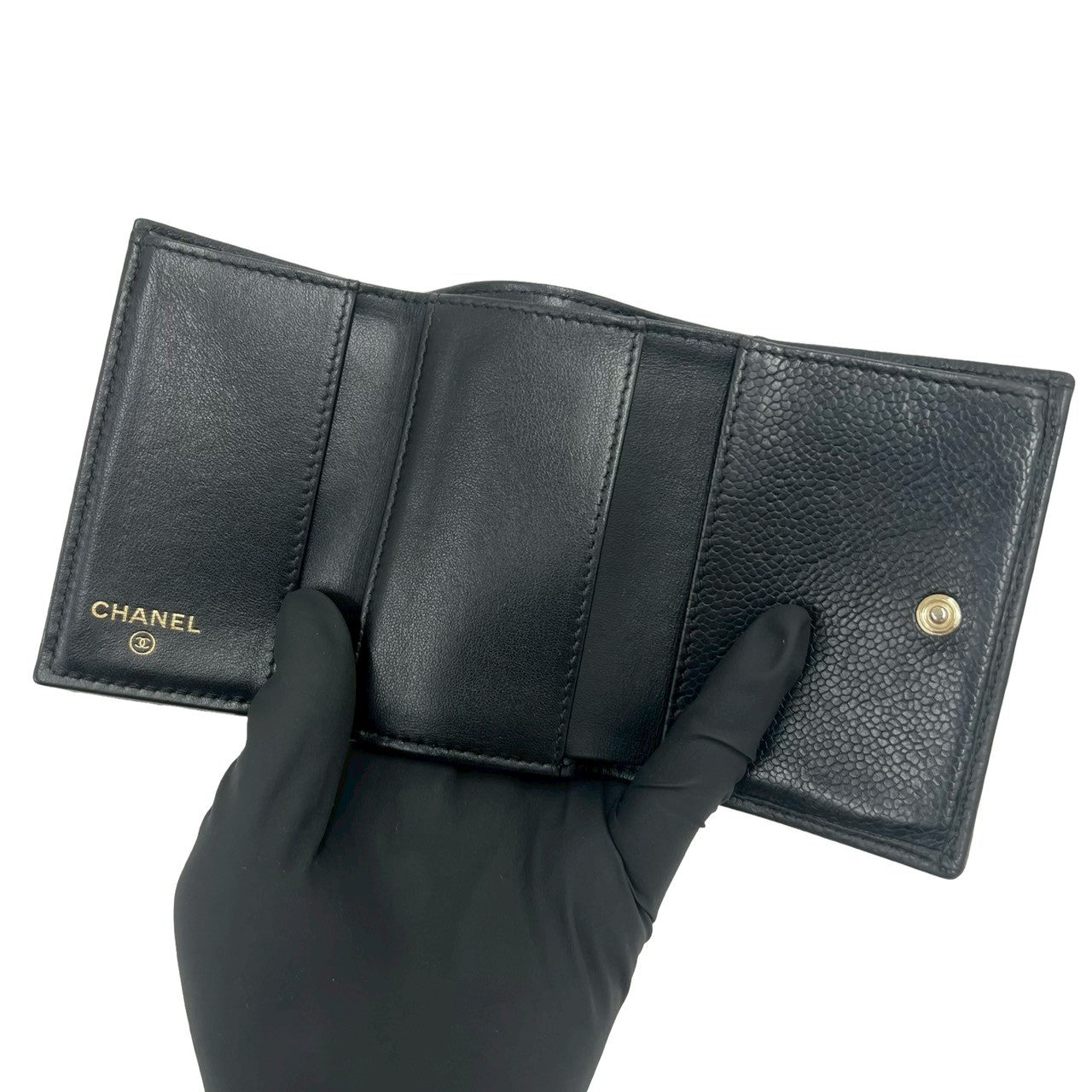 CHANEL シャネル 三つ折り財布 7