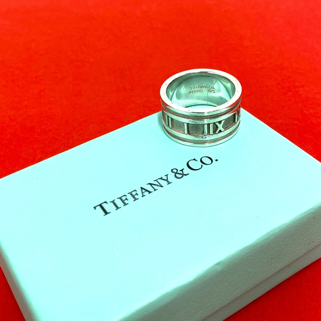 TIFFANY&Co. ティファニー ワイドアトラス リング 指輪