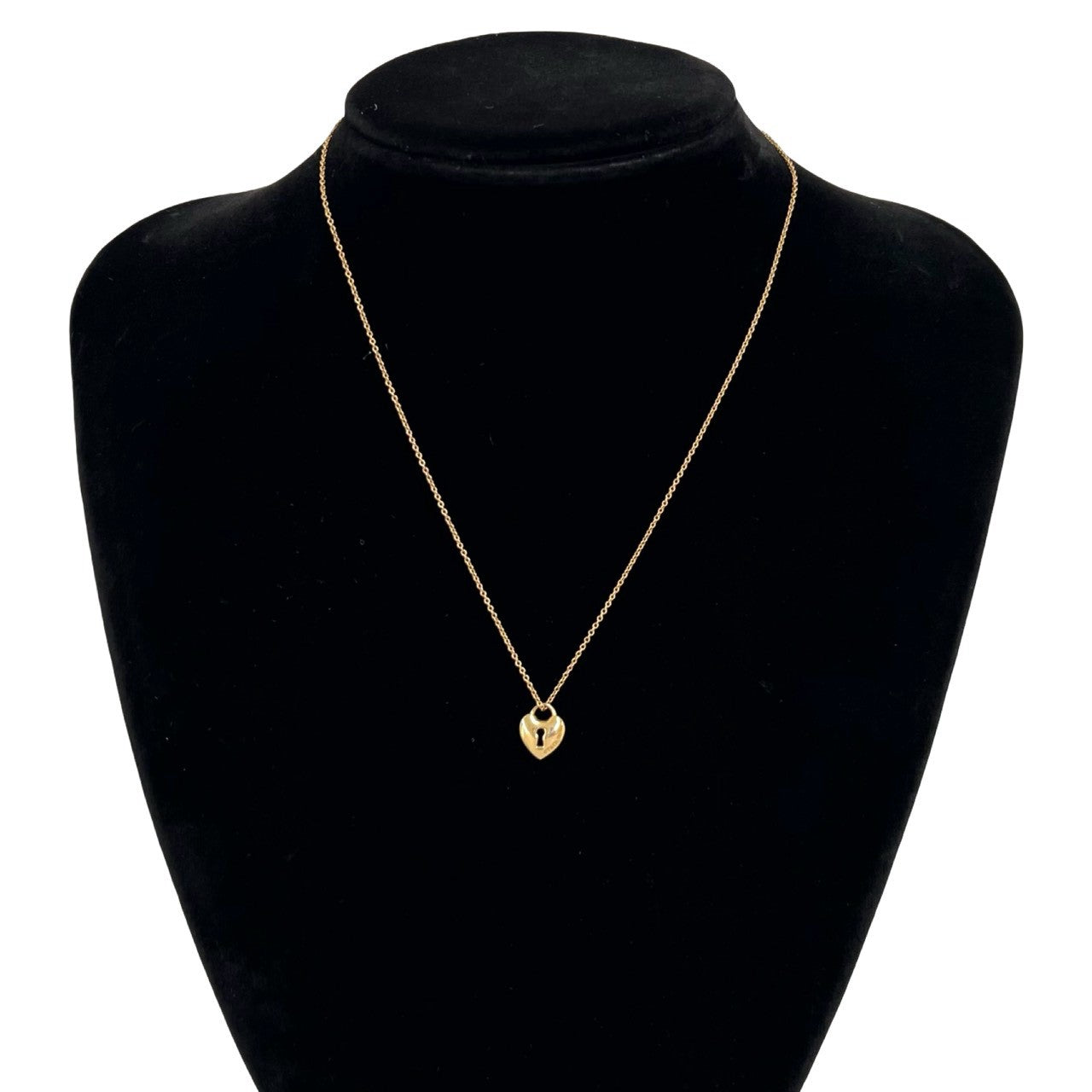 TIFFANY&Co. ティファニー ハートロック ネックレス K18 750 PG 2