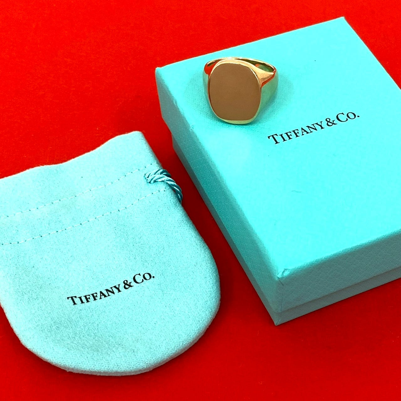 TIFFANY&Co. ティファニー シグネット リング 750