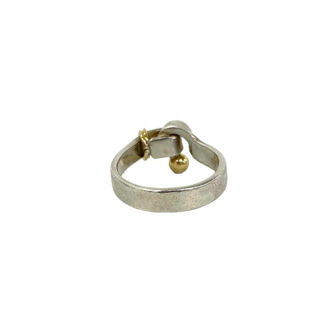 TIFFANY&Co. ティファニー (Vintage) フック&アイ リング 指輪 12号 925 K18 750YG 6