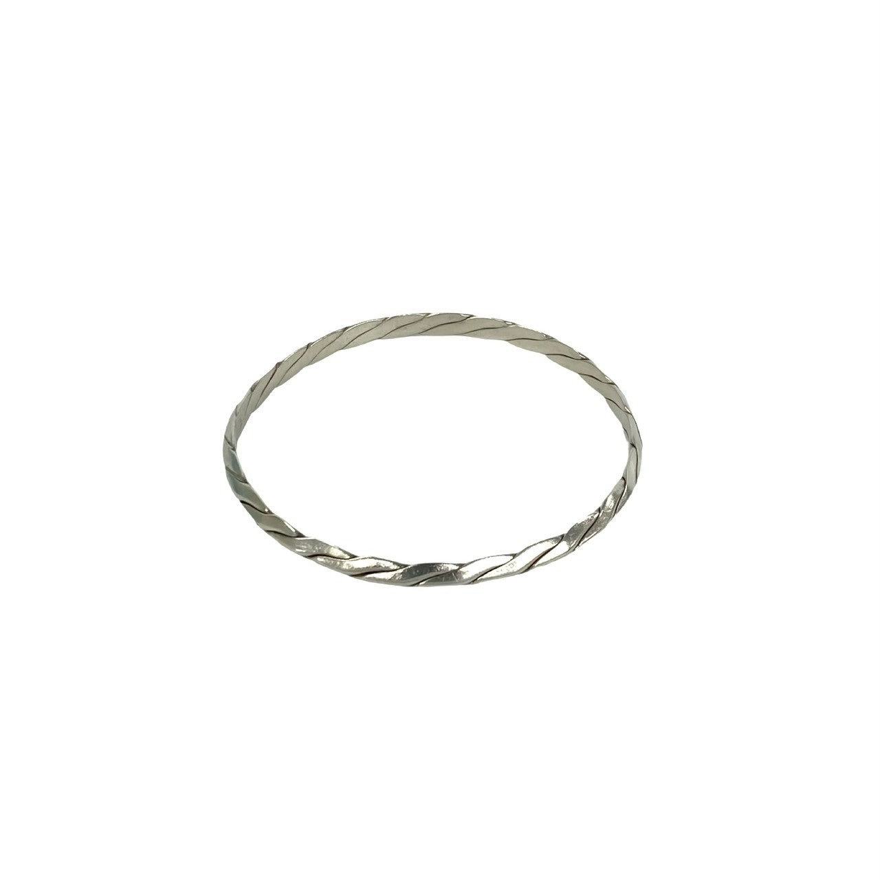TIFFANY&Co. ティファニー ナイフエッジ ツイスト バングル ブレスレット 4