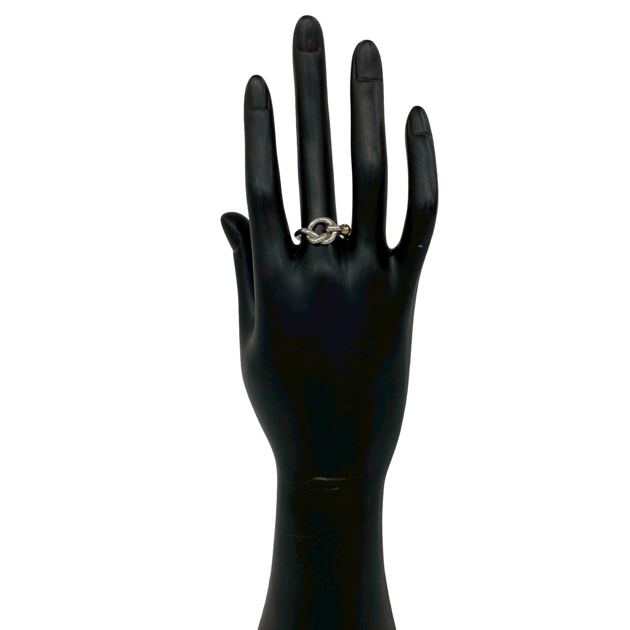 TIFFANY&Co. ティファニー (Vintage) ラブノット リング 925 K18 750YG 指輪 2