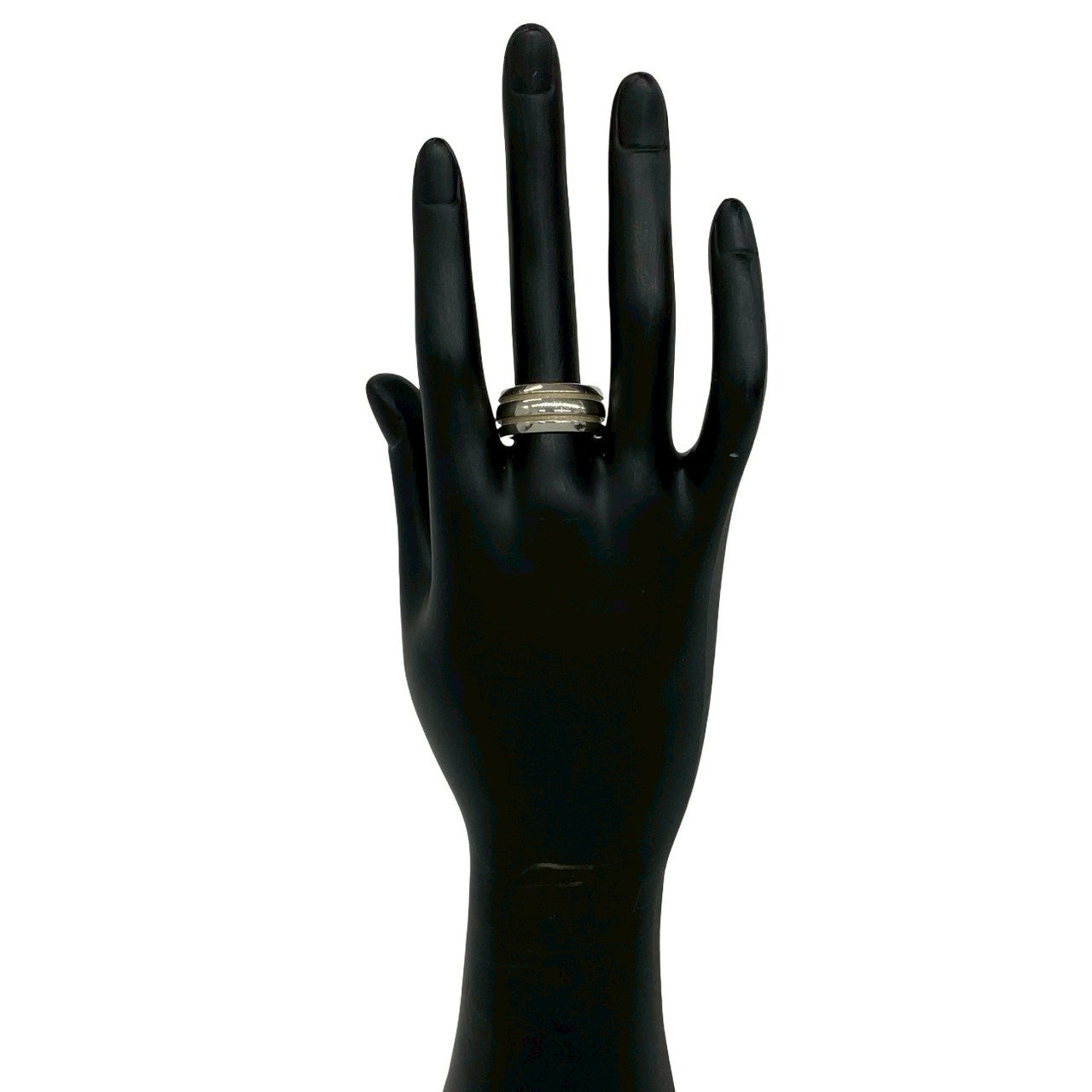 TIFFANY&Co. ティファニー (Vintage) グルーブド ダブルライン リング 指輪 2
