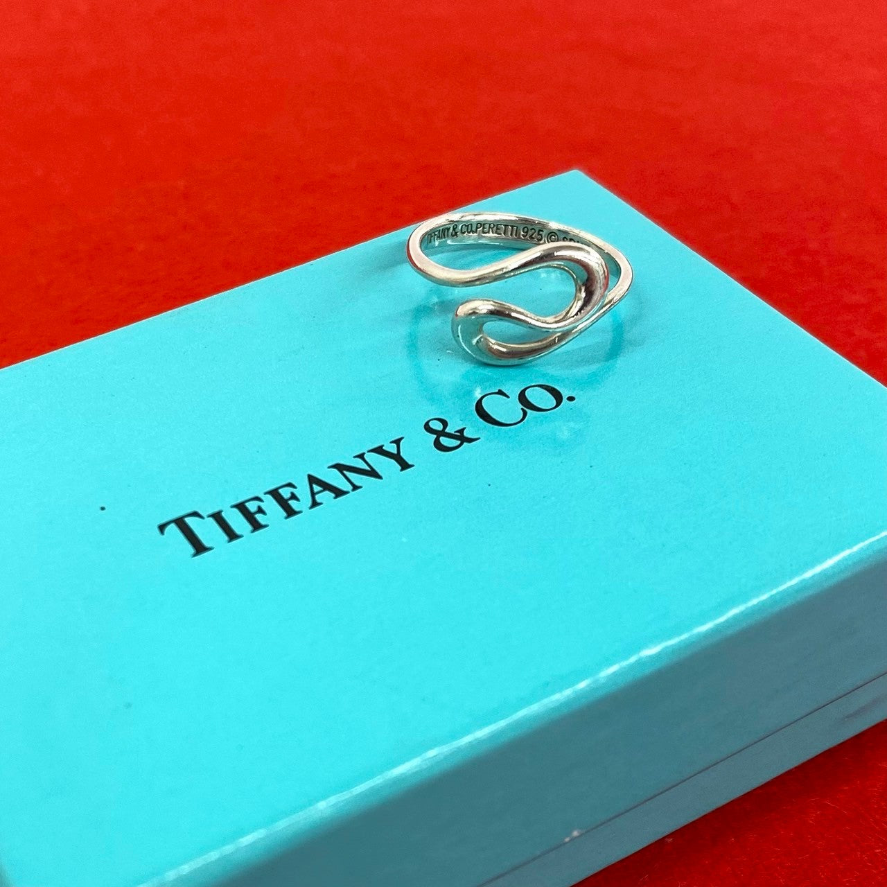 TIFFANY&Co. ティファニー オープン ウェーブ リング 指輪