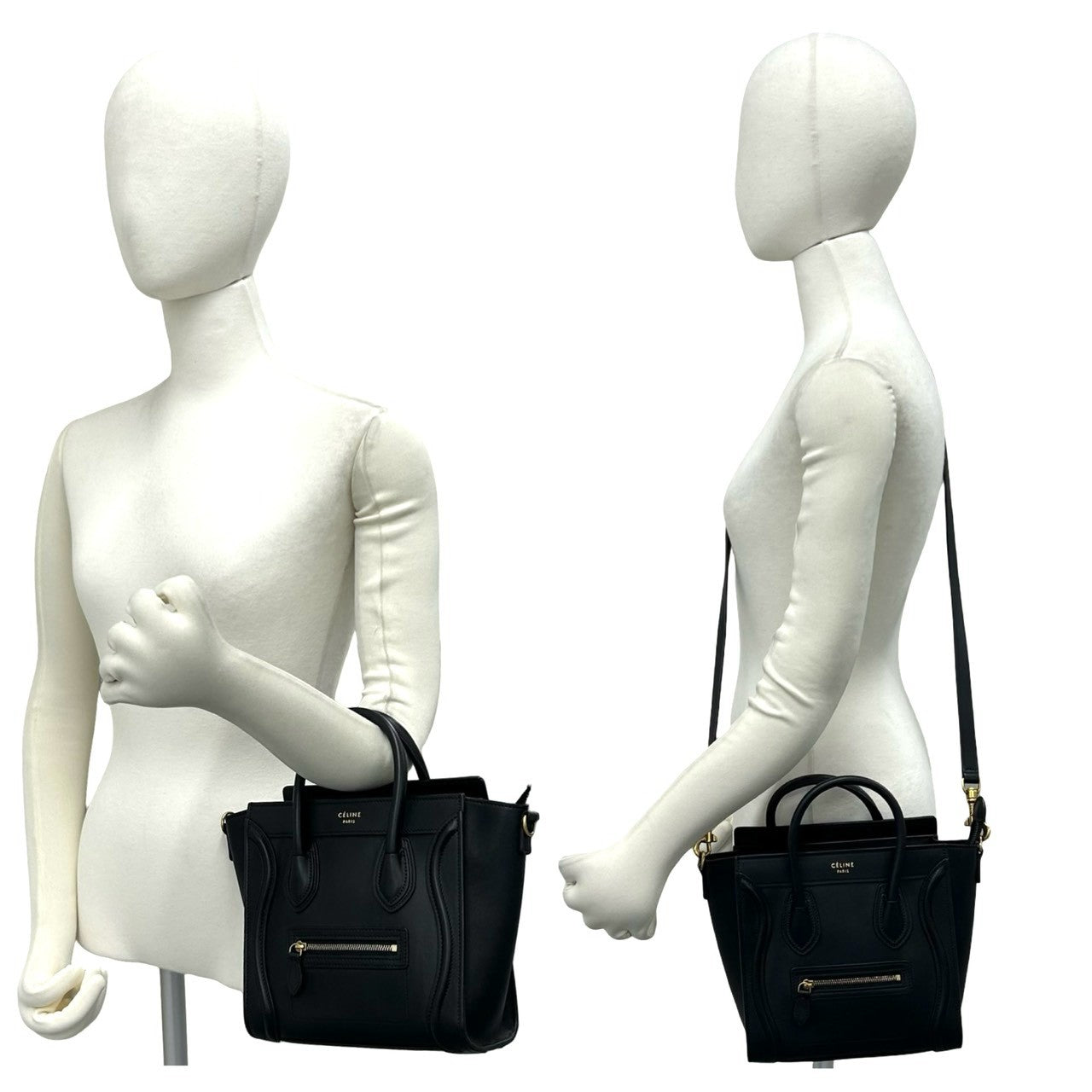 CELINE セリーヌ ラゲージ ナノ ショッパー ショルダーバッグ 2