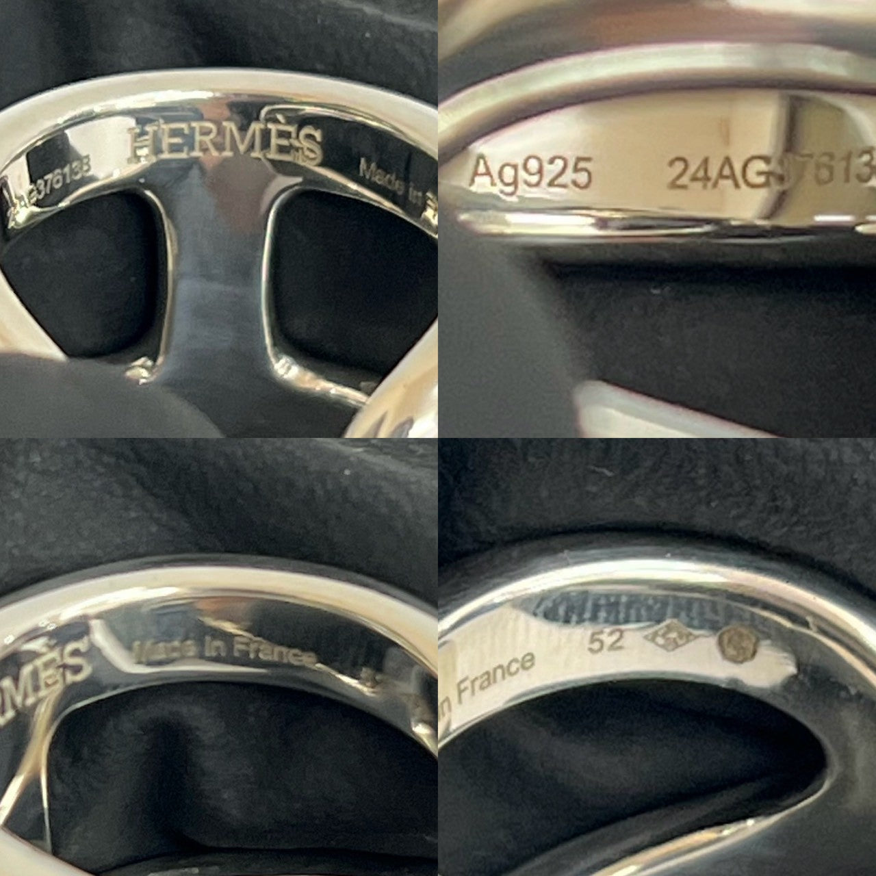 HERMES エルメス オスモズ GM リング・指輪 2