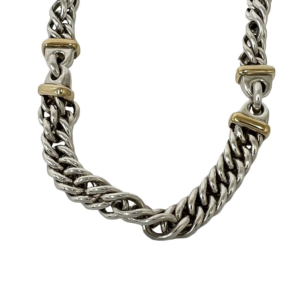 TIFFANY&Co. ティファニー (Vintage) ロープチェーン ネックレス 925 K18 750YG 4