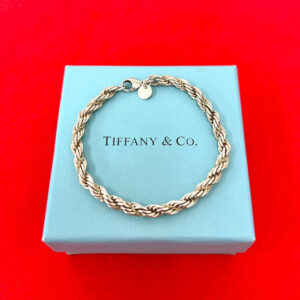 TIFFANY&Co. ティファニー (Vintage) ツイストロープ ブレスレット 925 K18 750YG