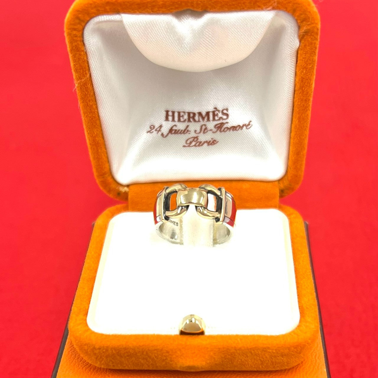 HERMES エルメス (Vintage) モンテヴィデオ リング 指輪 K18 750 YG