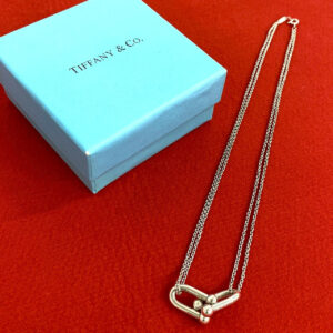 TIFFANY&Co. ティファニー ハードウェア ダブルリンク ネックレス