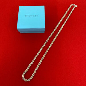 TIFFANY&Co. ティファニー (Vintage) ツイスト チェーン ネックレス 925 K18 750YG