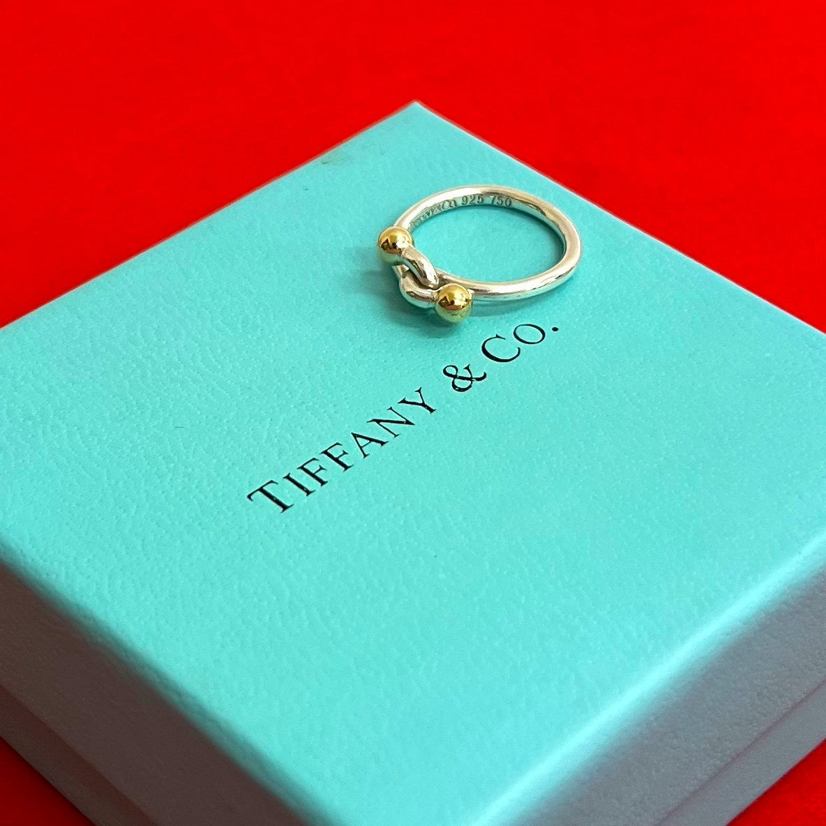 TIFFANY&Co. ティファニー フック&アイ リング 指輪