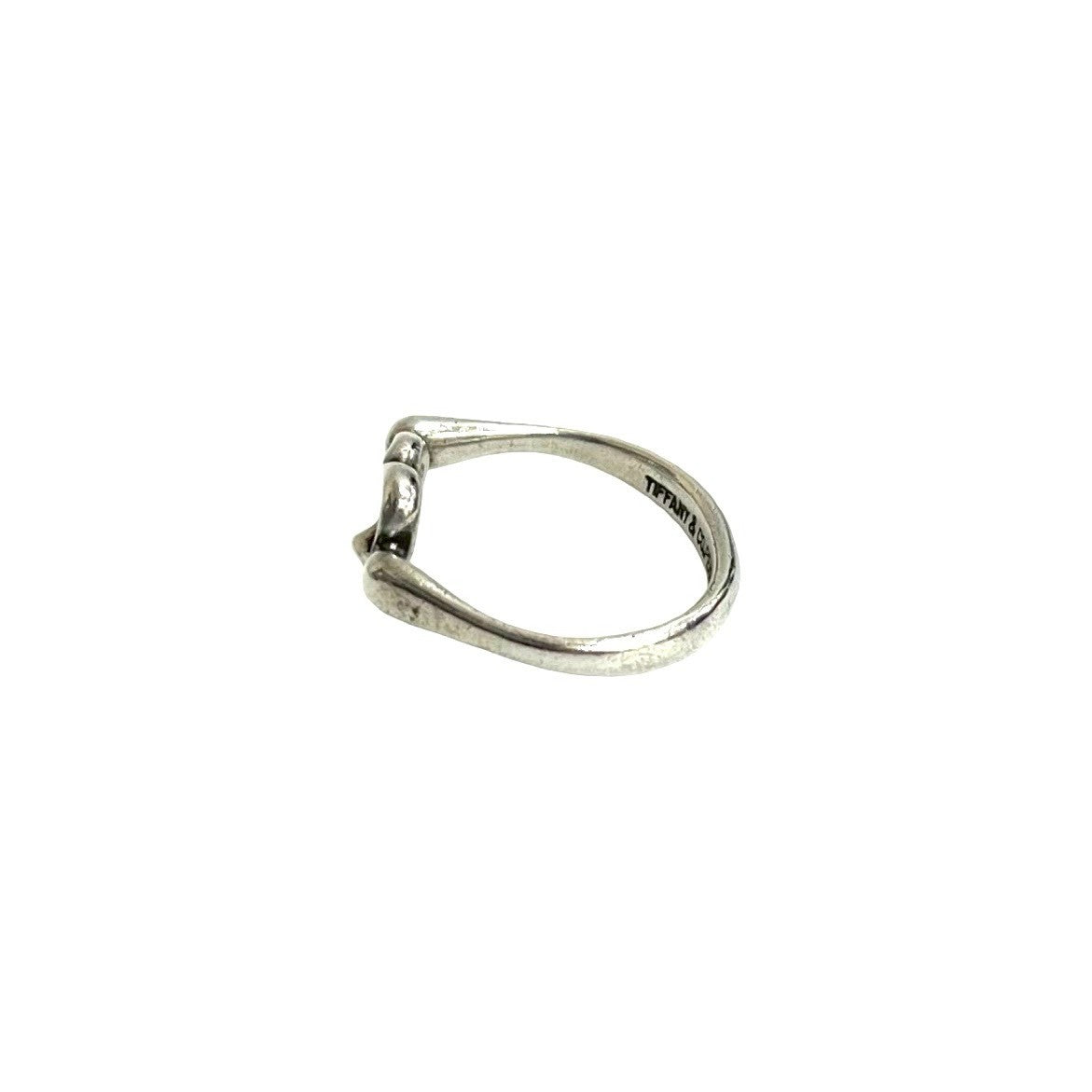 TIFFANY&Co. ティファニー エルサペレッティ オープンハート リング 指輪 4
