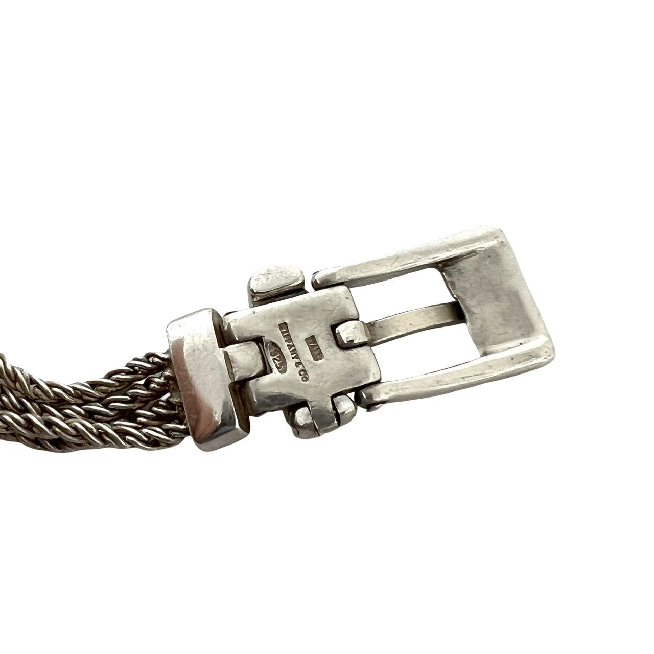 TIFFANY&Co. ティファニー (Vintage) Tロープ ベルト ブレスレット 3
