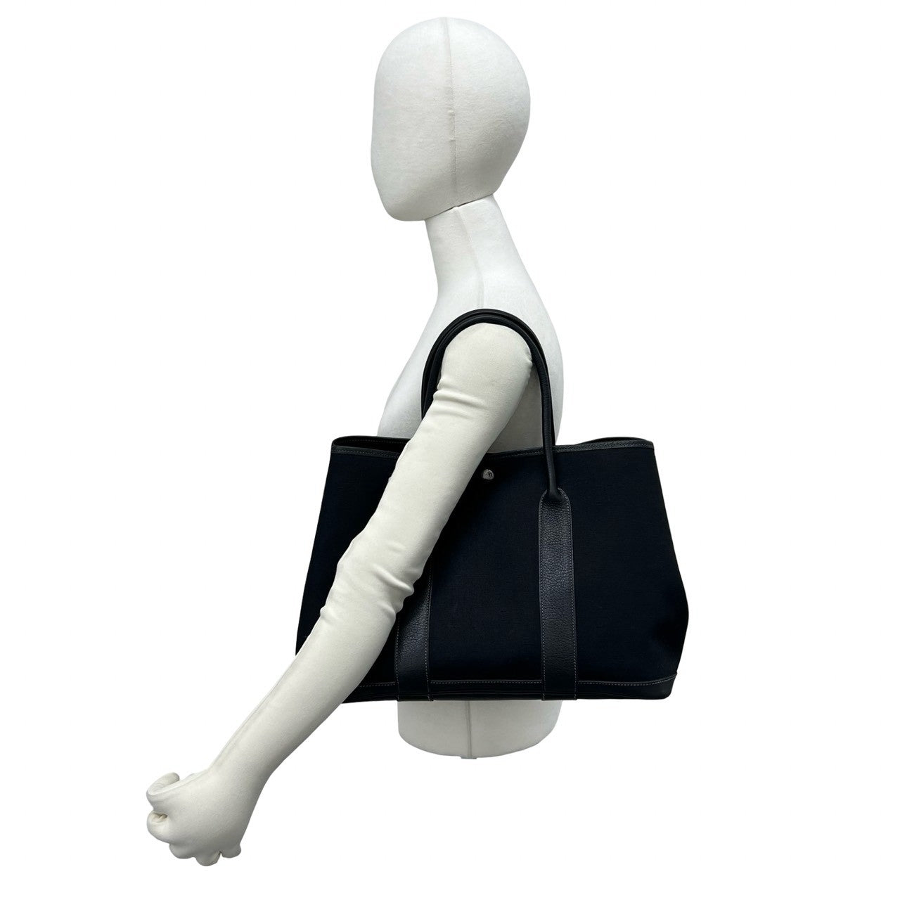 HERMES エルメス ガーデンパーティ PM トートバッグ トワルアッシュ ブッフル 2