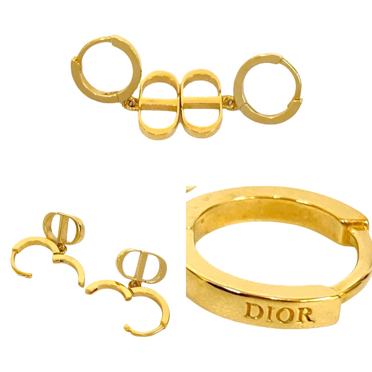 Christian Dior ディオール プチCD ピアス 2