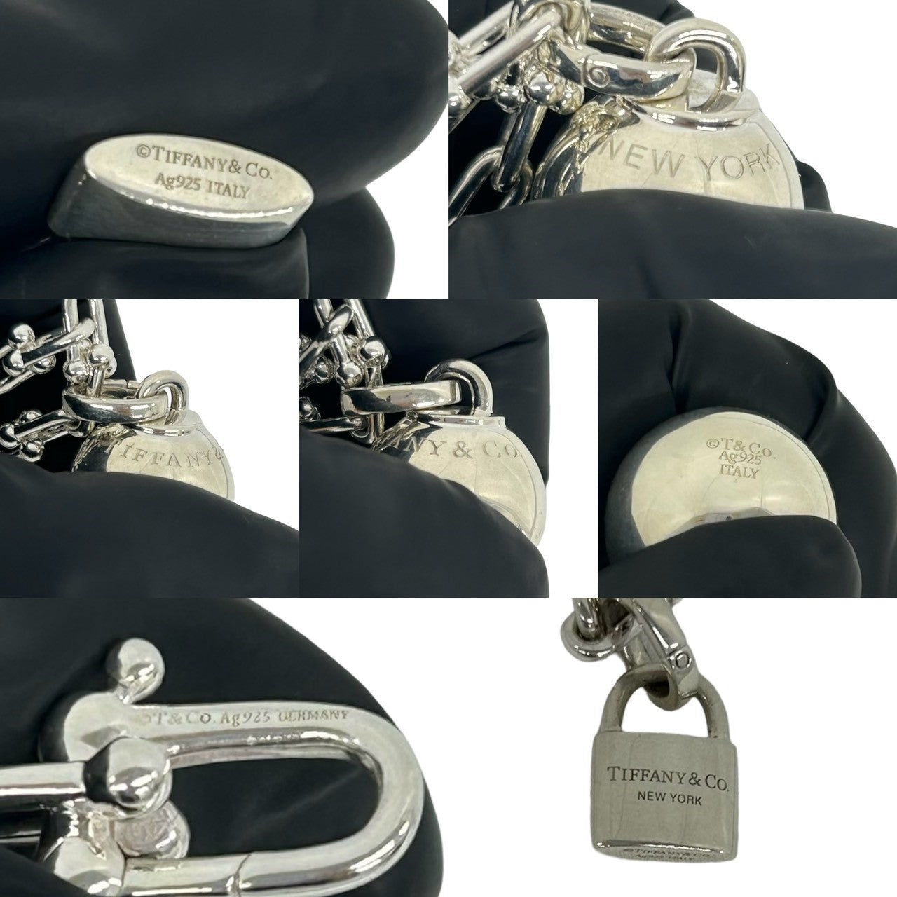 TIFFANY&Co. ティファニー ハードウェア スモールラップ ブレスレット 3