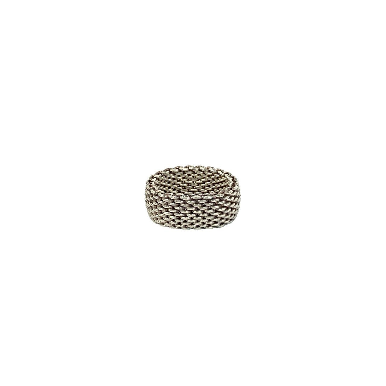 TIFFANY&Co. ティファニー サマセット メッシュ リング 指輪 6