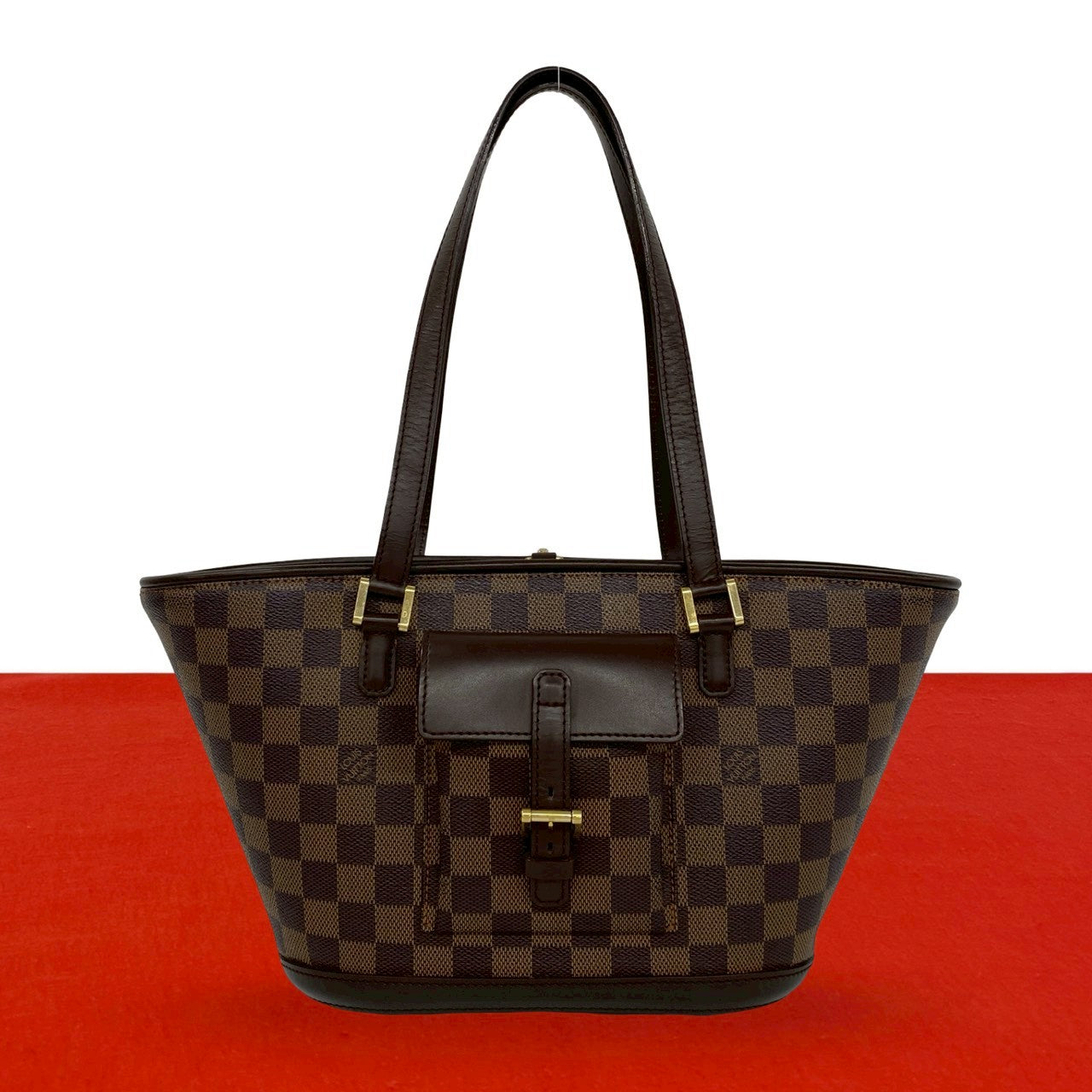 LOUIS VUITTON ルイヴィトン マノスク PM トートバッグ