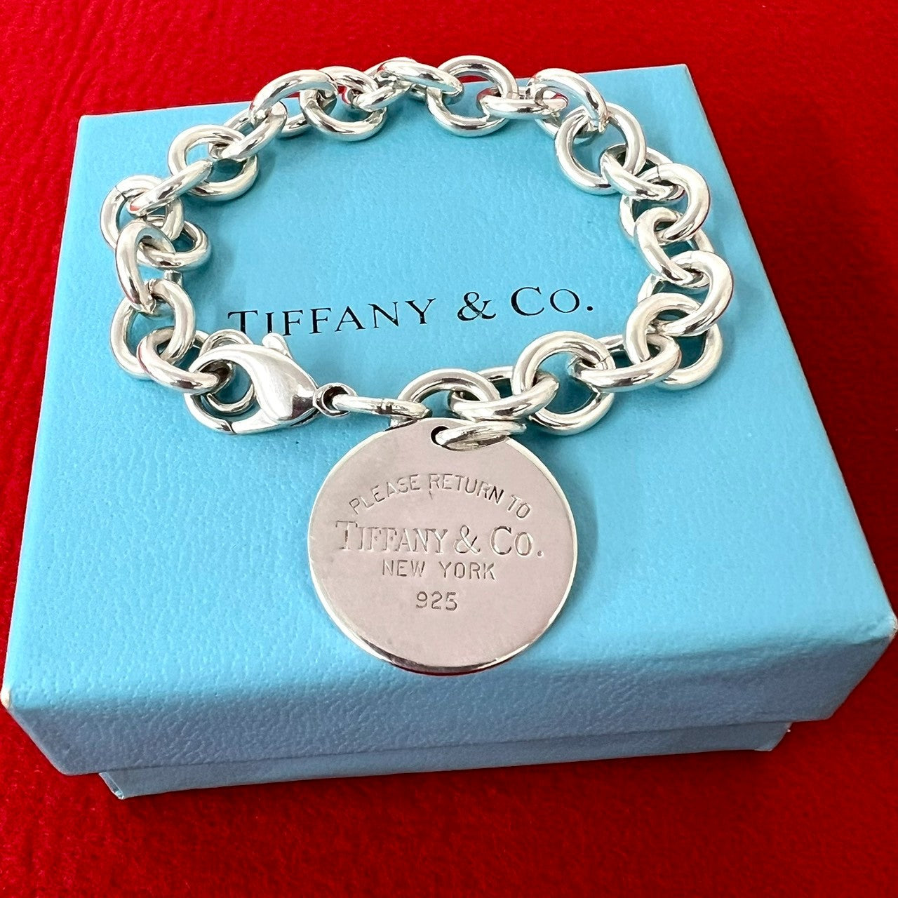 TIFFANY&Co. ティファニー (Vintage) リターントゥ ラウンドタグ ブレスレット