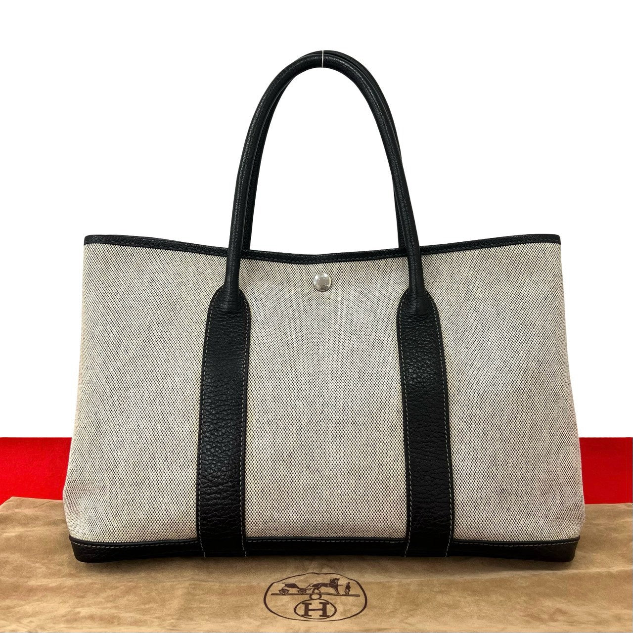 HERMES エルメス ガーデンパーティ ハンドバッグ