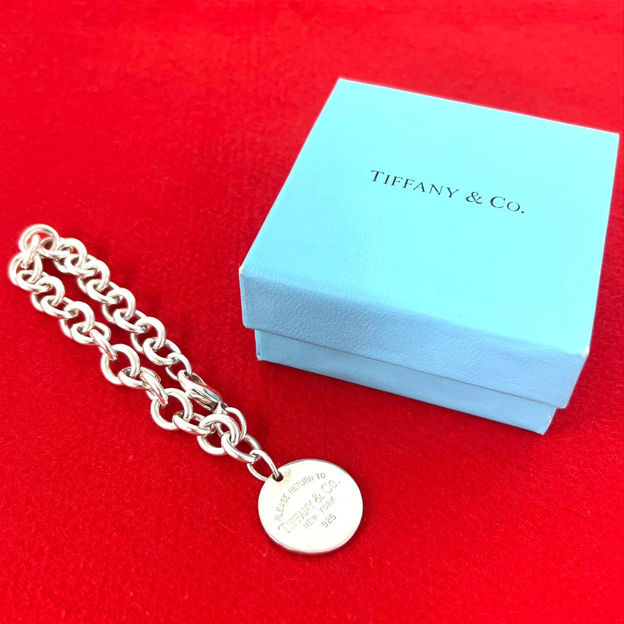 TIFFANY&Co. ティファニー リターントゥ ラウンドタグ ブレスレット