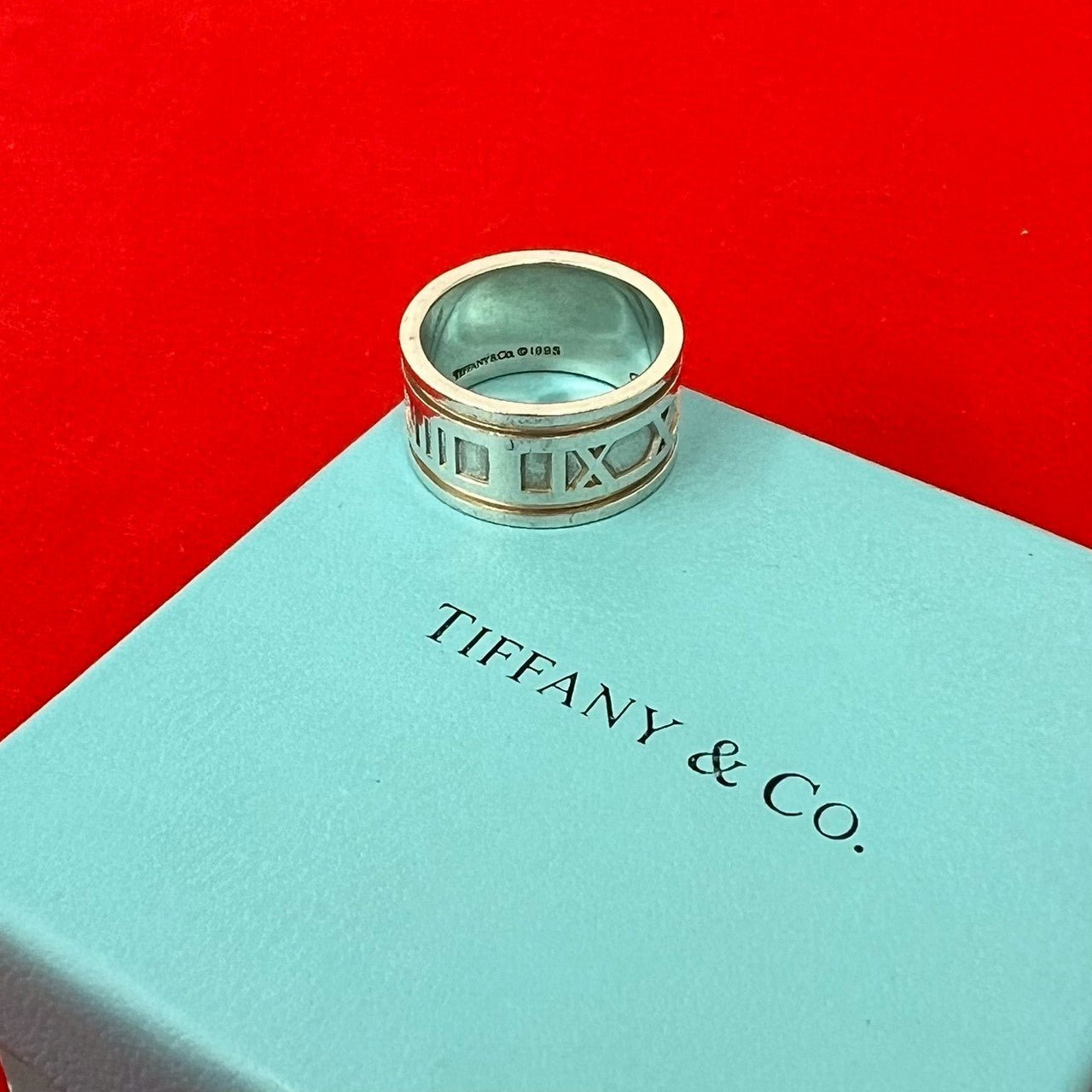 TIFFANY&Co. ティファニー (Vintage) ワイドアトラス リング 指輪