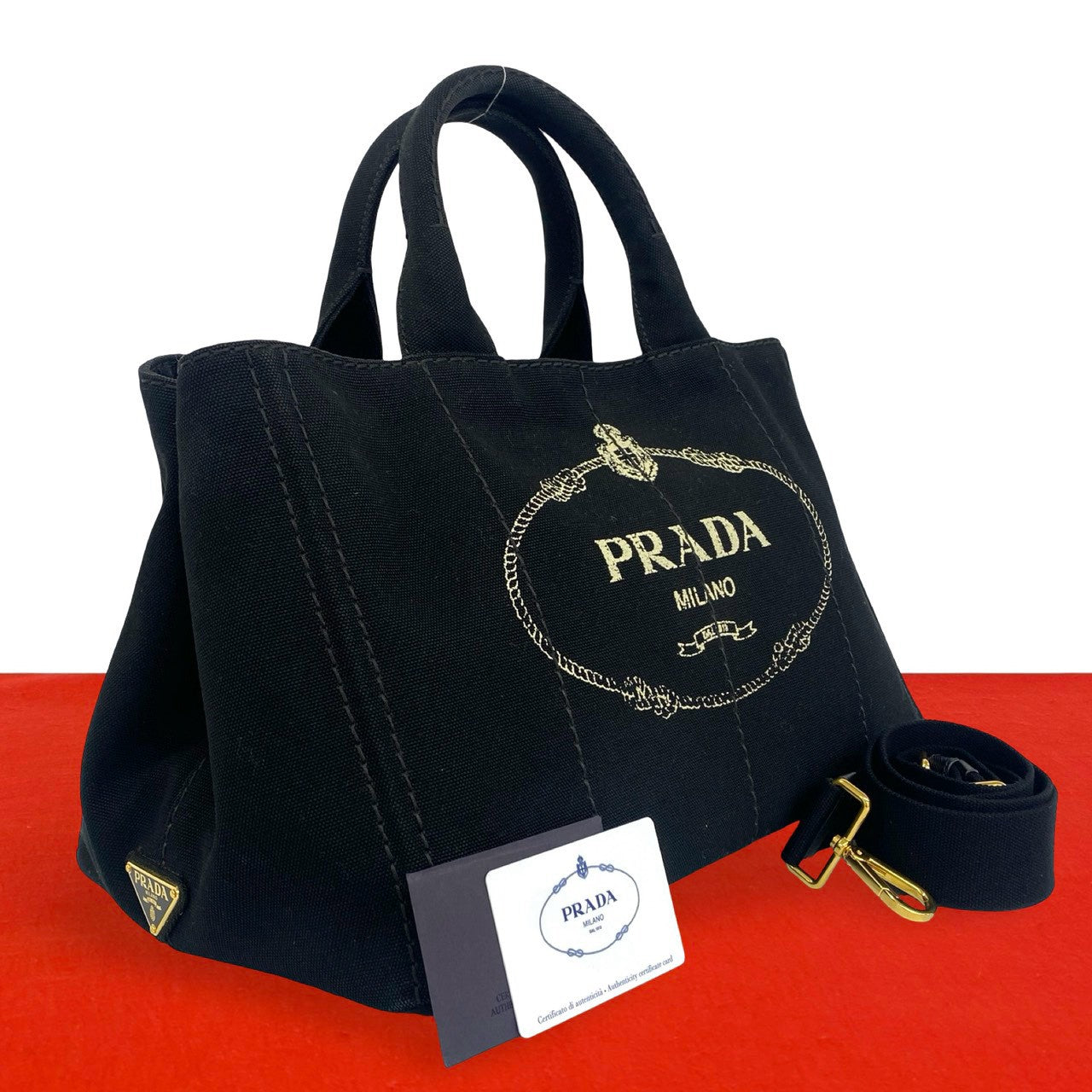 PRADA プラダ カナパ ショルダーバッグ