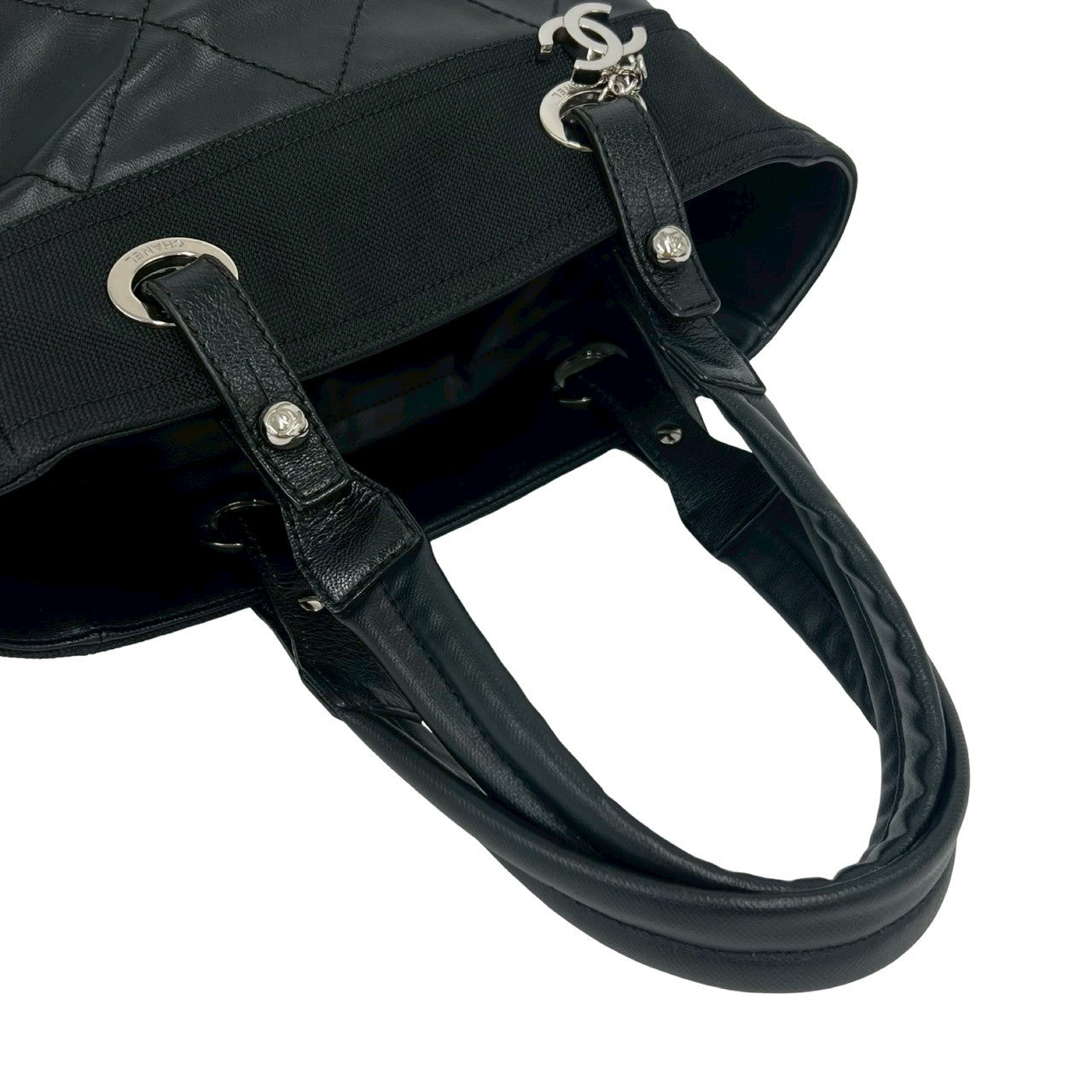 CHANEL シャネル パリビアリッツ PM トートバッグ 4