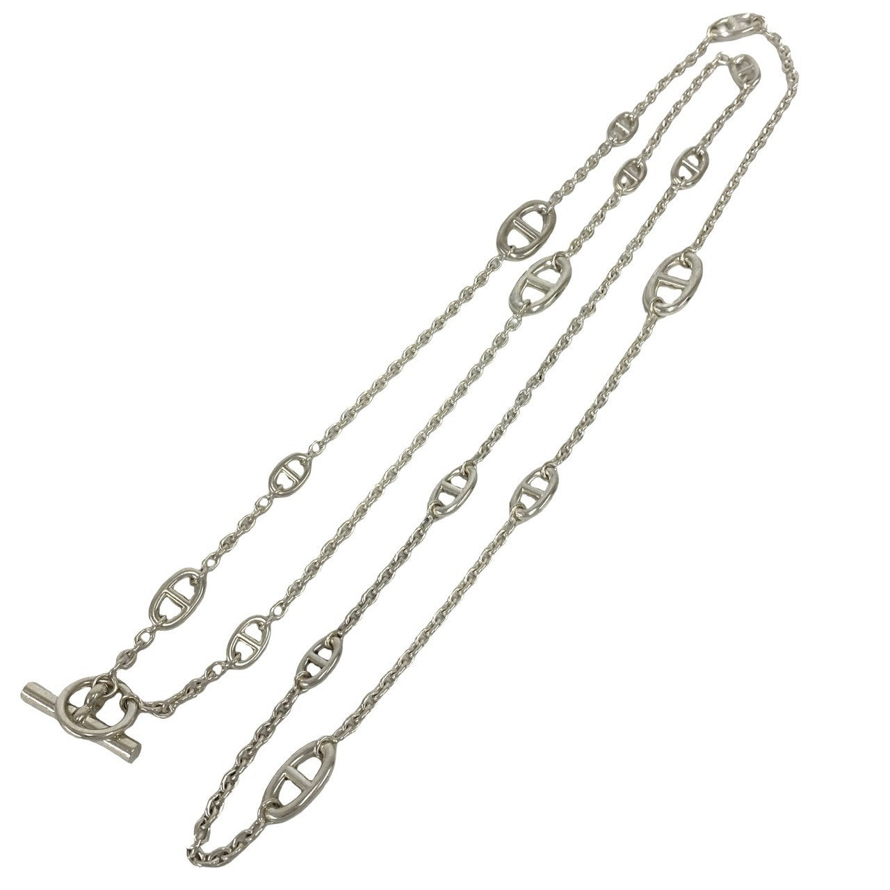 HERMES エルメス シェーヌダンクル ファランドール ネックレス 6