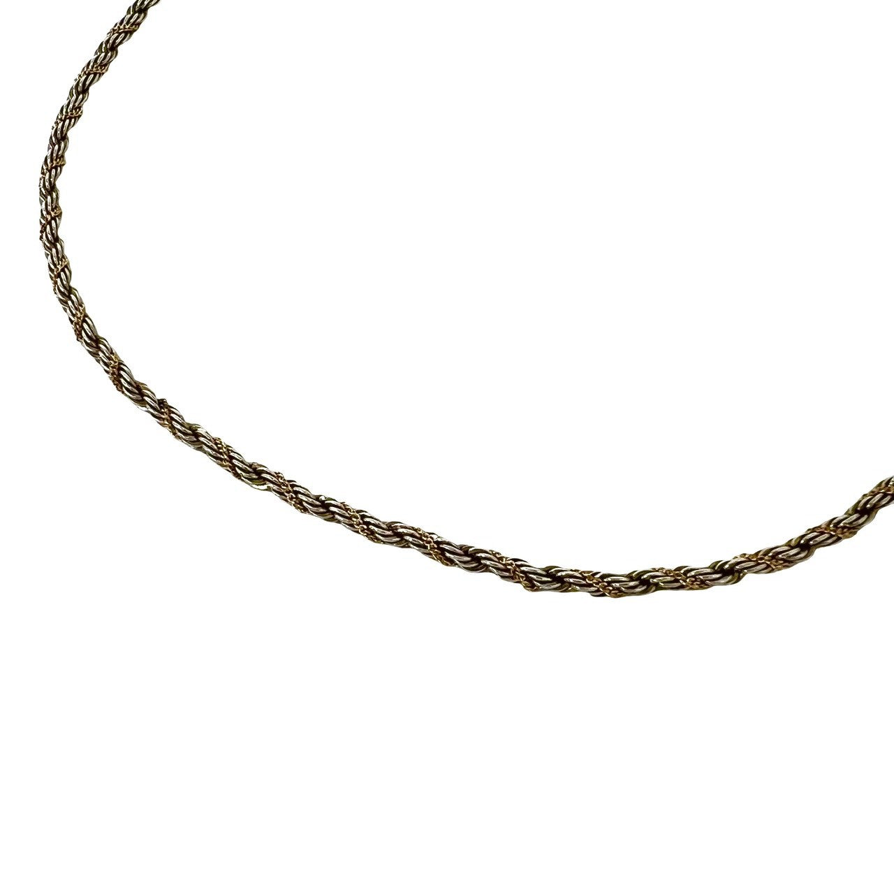 TIFFANY&Co. ティファニー (Vintage) ツイストロープ コンビ ネックレス 4