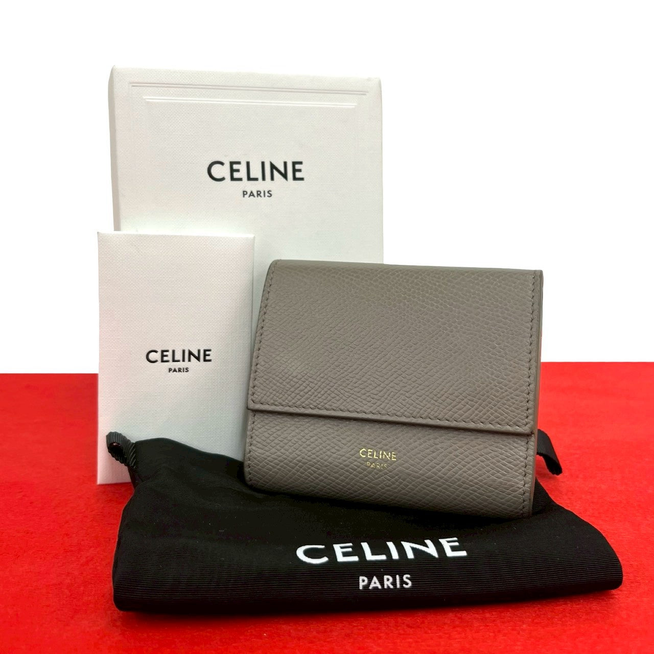 CELINE セリーヌ トリフォールド ウォレット 三つ折り財布