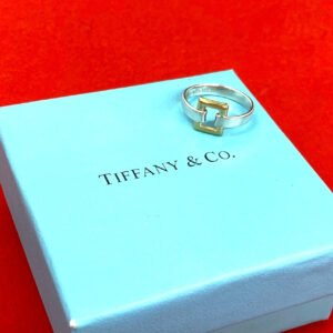 TIFFANY&Co. ティファニー (Vintage) オープン スクエア リング 指輪