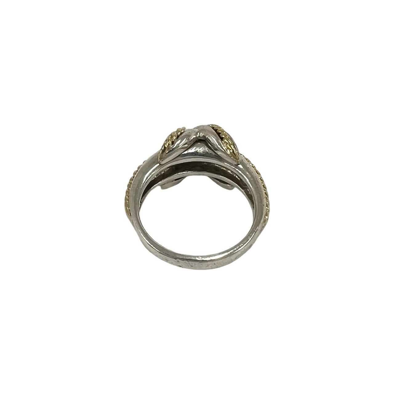 TIFFANY&Co. ティファニー (Vintage) シグネチャーリング 指輪 10号 925 K18 750YG 6
