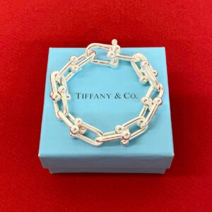 TIFFANY&Co. ティファニー ハードウェア ラージリンク ブレスレット