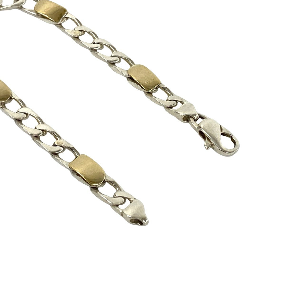 TIFFANY&Co. ティファニー (Vintage) フィガロ チェーン ブレスレット 925 K18 750YG 4