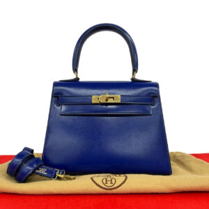 HERMES エルメス (Vintage) ミニケリー 20 ショルダーバッグ ボックスカーフ