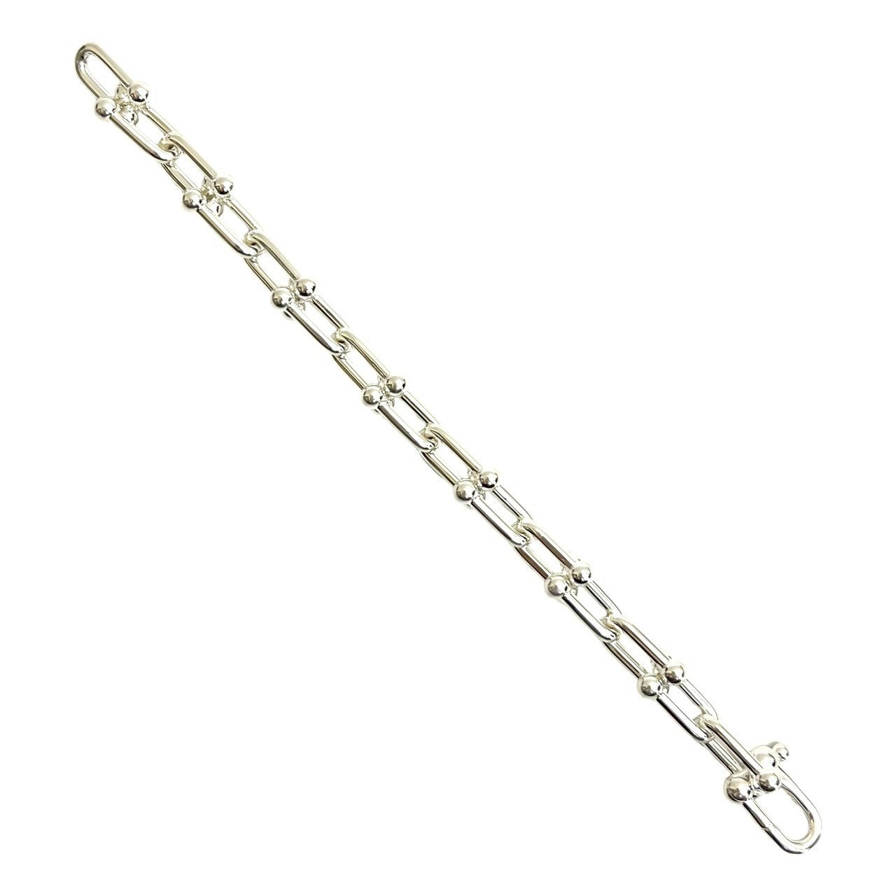 TIFFANY&Co. ティファニー ハードウェア ラージリンク ブレスレット 6