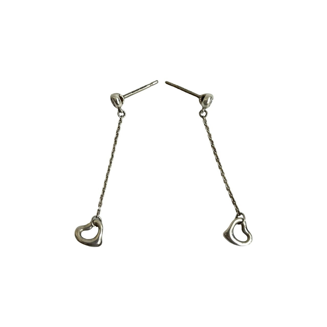 TIFFANY&Co. ティファニー オープンハート ドロップ ピアス 2