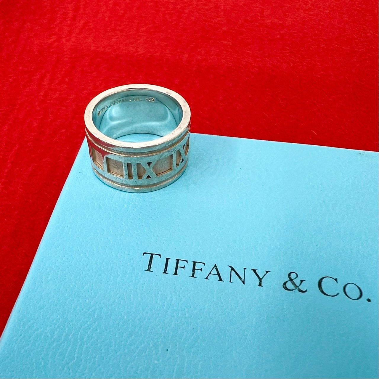 TIFFANY&Co. ティファニー (Vintage) アトラス ワイド リング 指輪