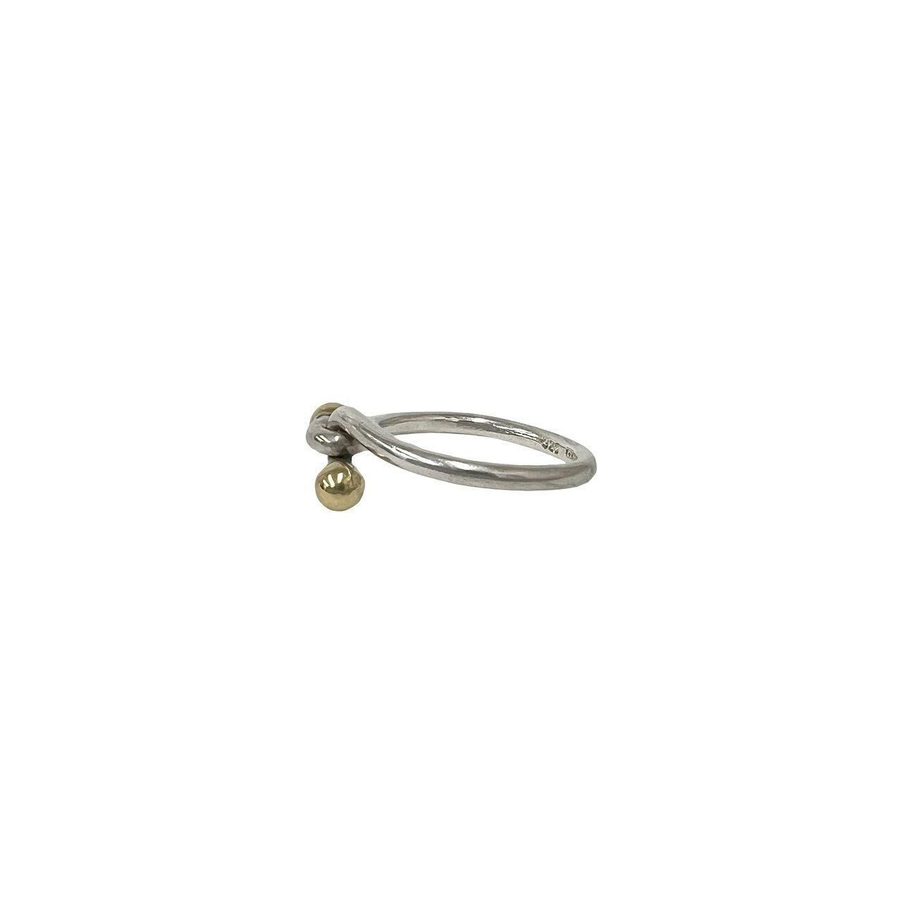 TIFFANY&Co. ティファニー (Vintage) フック&アイ リング 925 K18 750YG 指輪 4